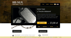 Desktop Screenshot of dog-tag.pl